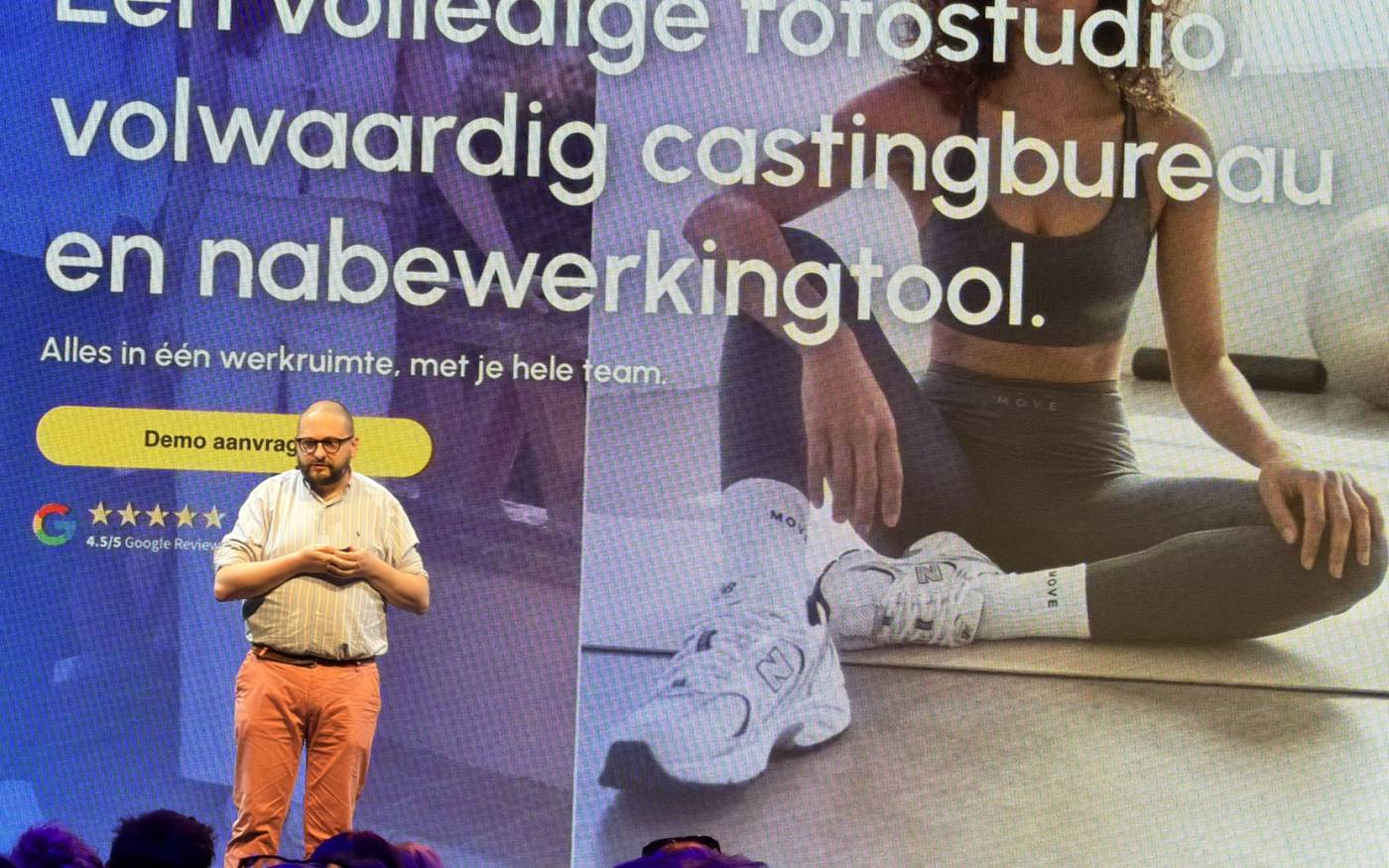 Danny de Kruijk presenteert tijdens Emerce E-commerce Live 2026